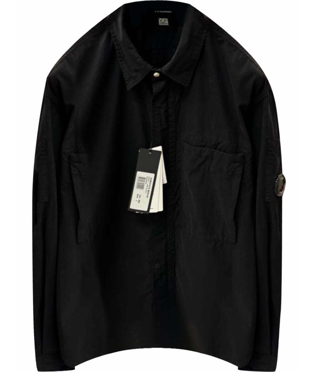 CP COMPANY Черная хлопковая куртка, фото 1