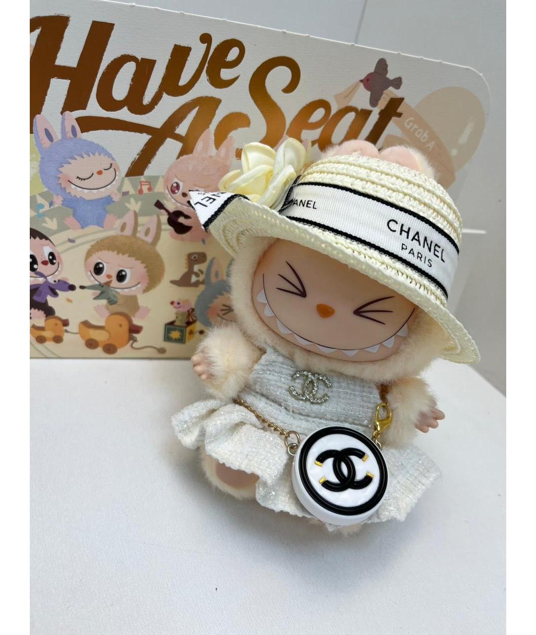 Labubu Желтый брелок, фото 3