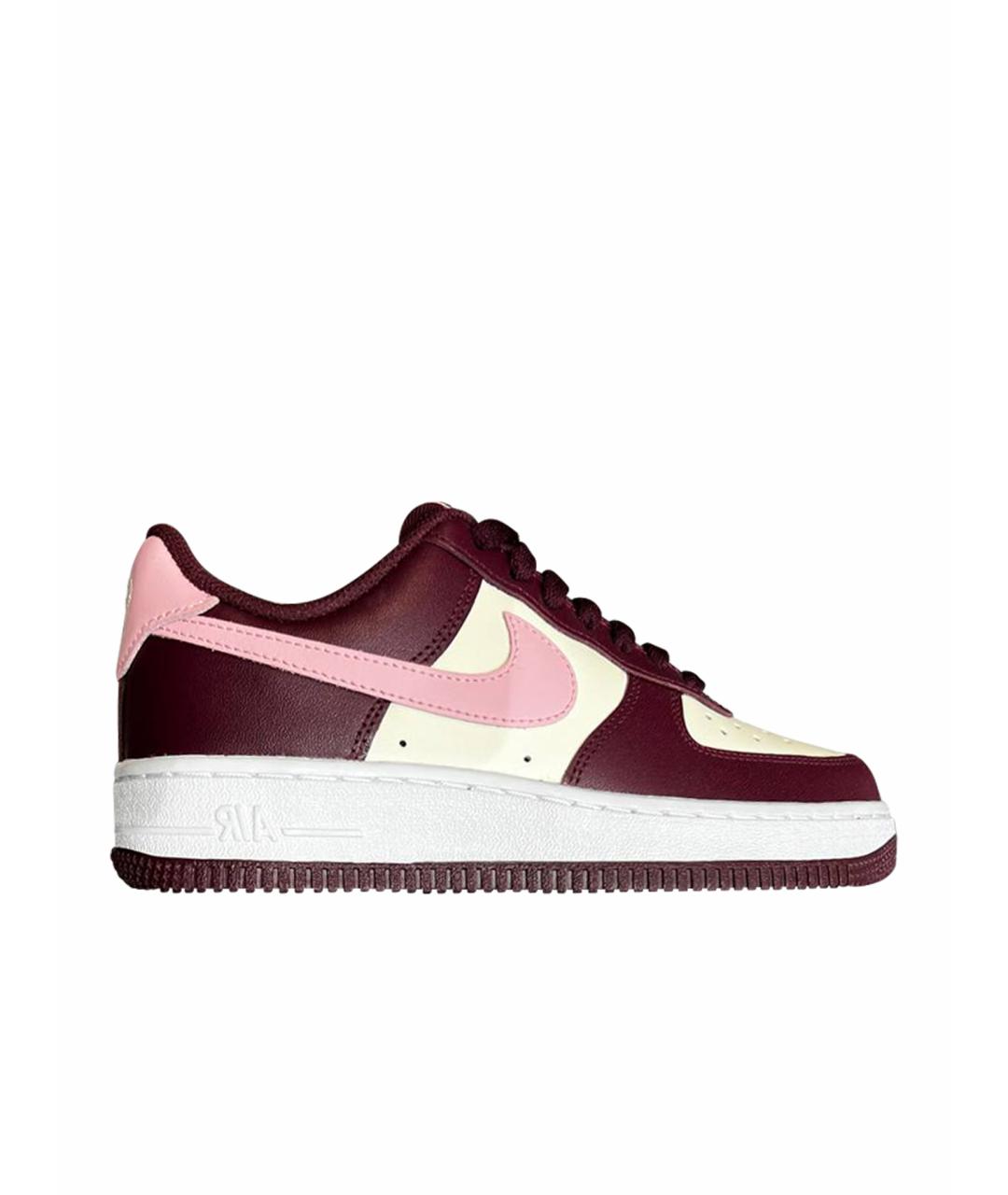 NIKE Красные кожаные кеды, фото 1