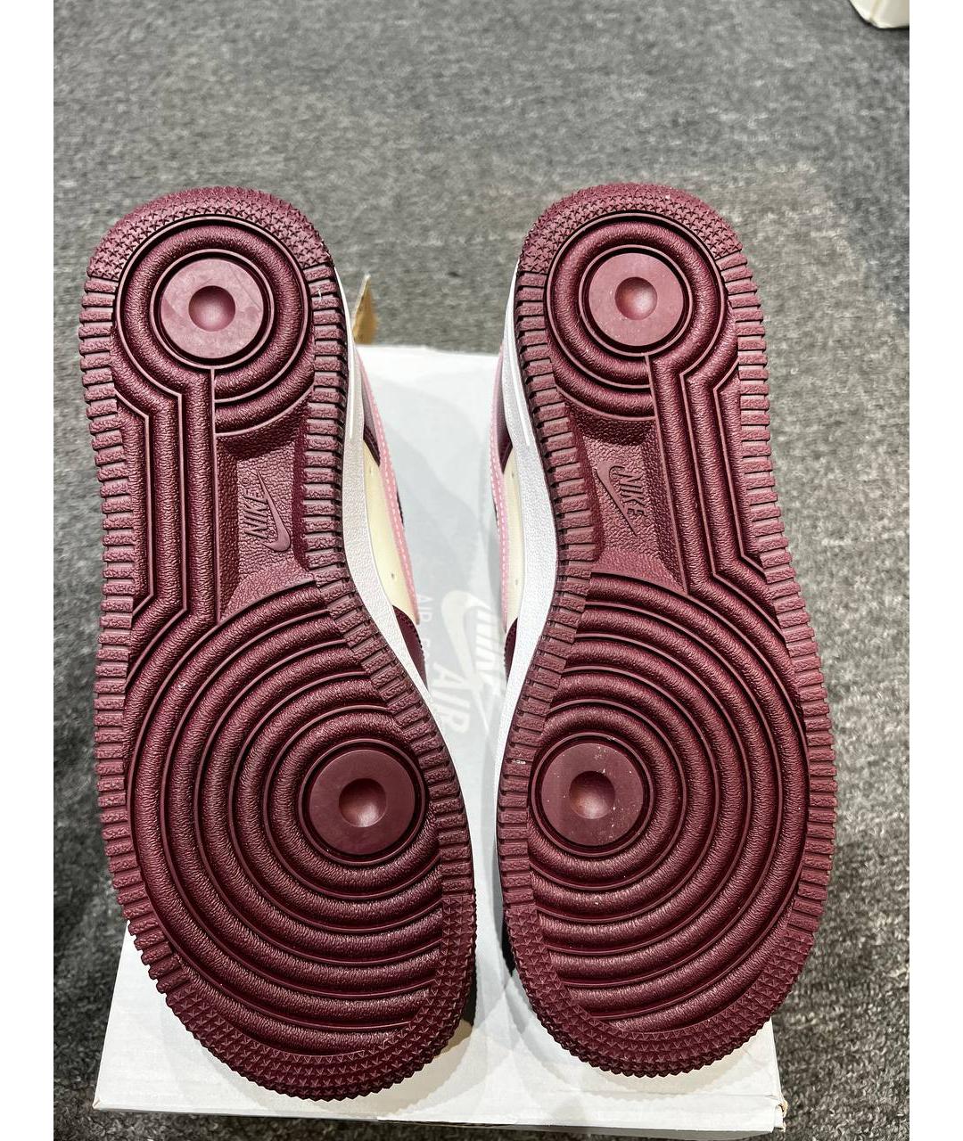 NIKE Красные кожаные кеды, фото 5