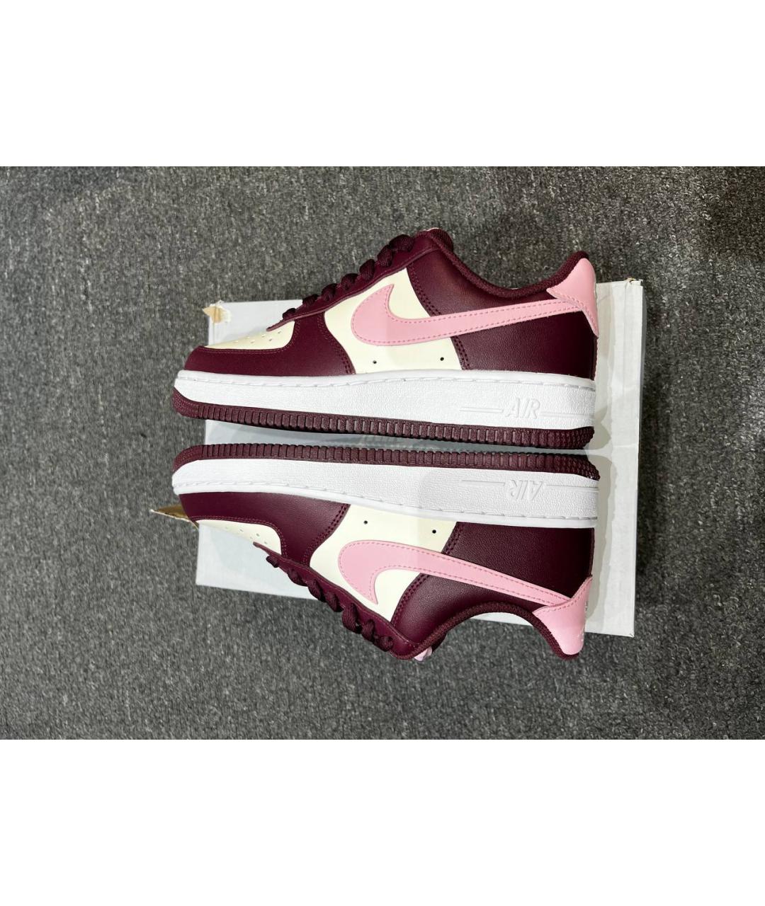 NIKE Красные кожаные кеды, фото 6