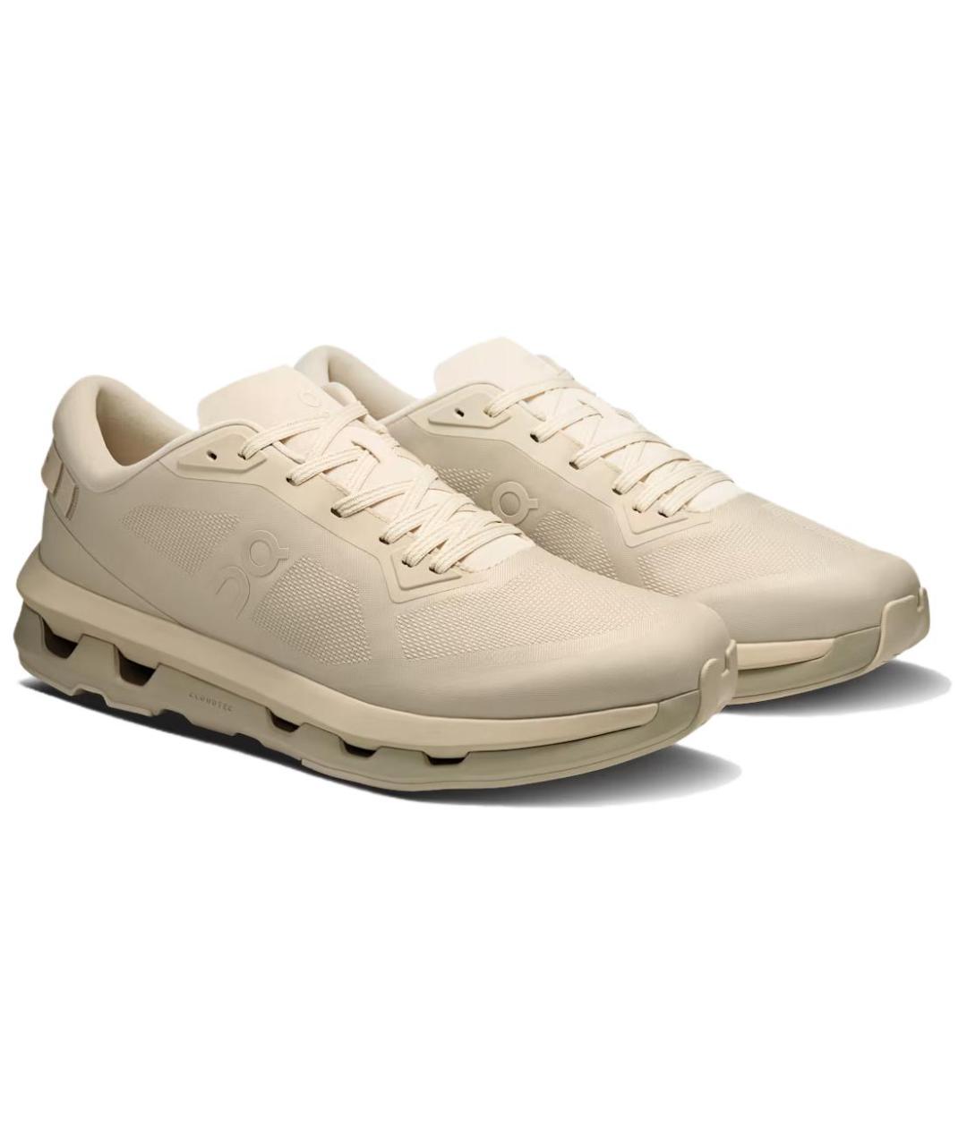 ON Бежевые низкие кроссовки / кеды, фото 3