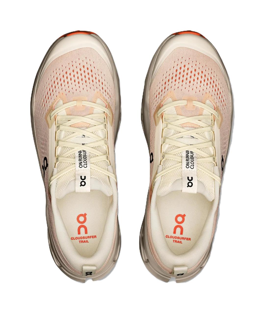 ON Бежевые низкие кроссовки / кеды, фото 4