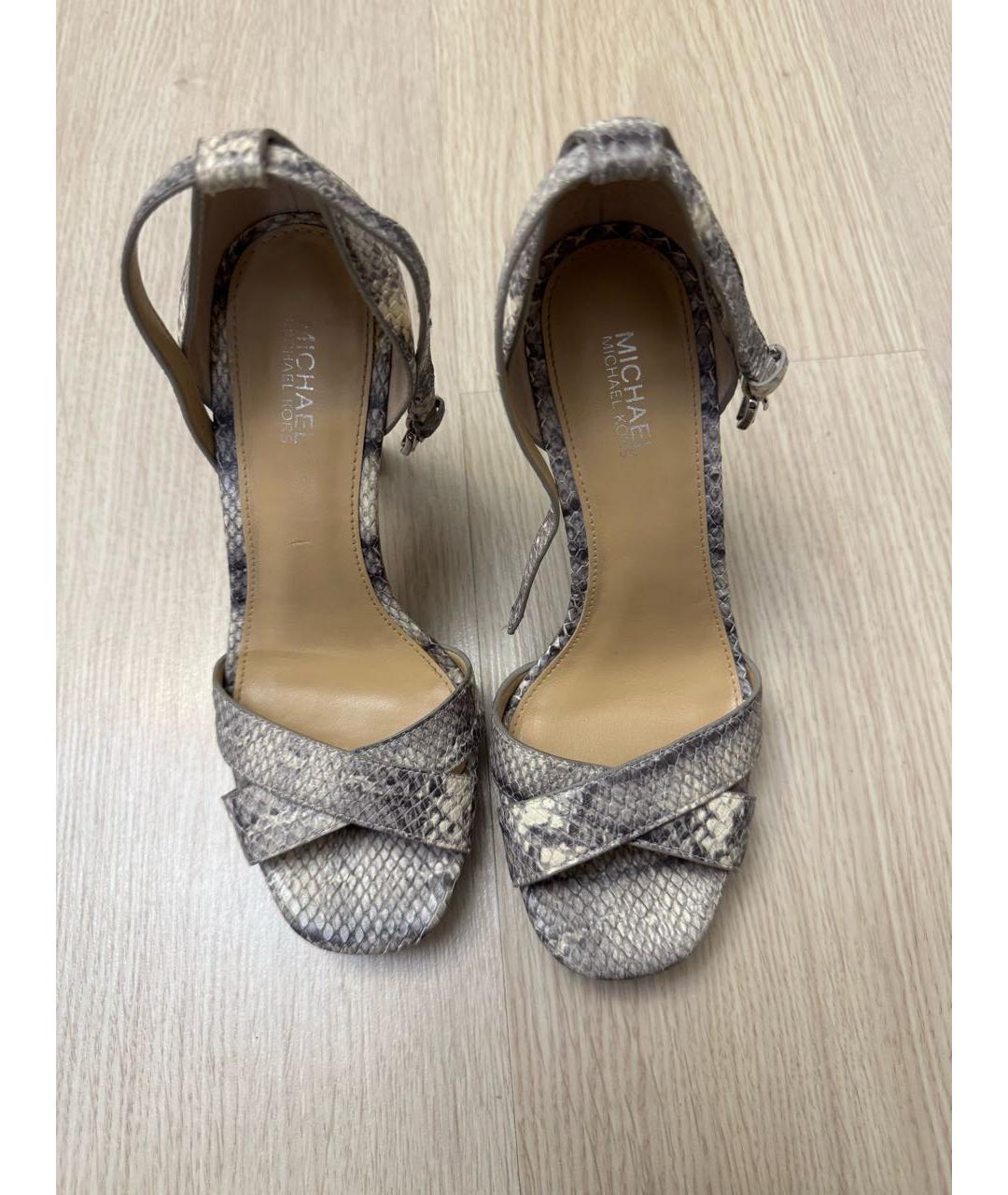 MICHAEL KORS Кожаные босоножки, фото 2
