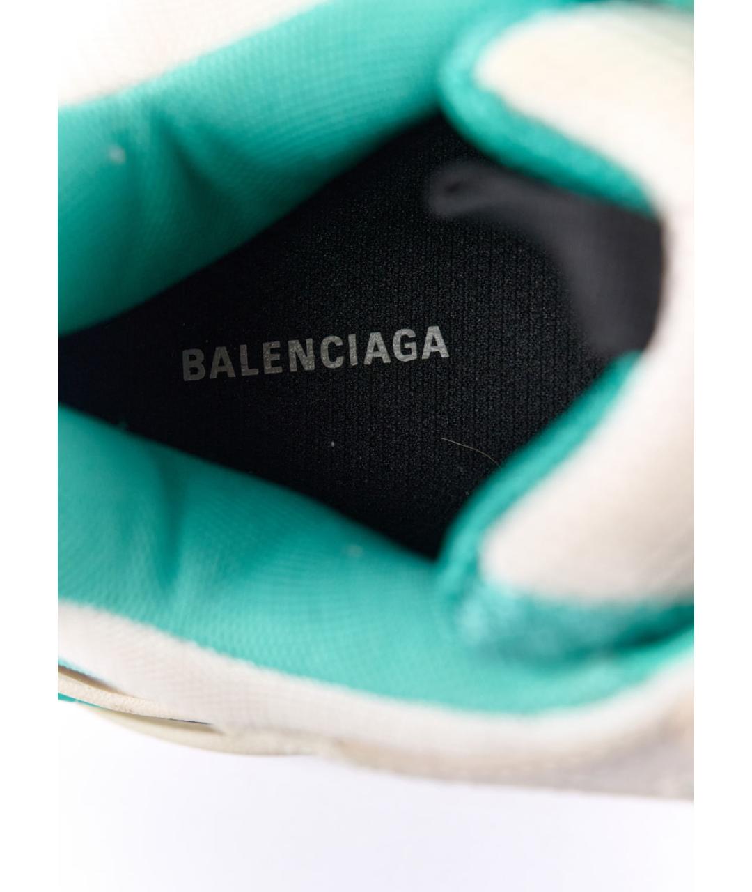 BALENCIAGA Мульти текстильные низкие кроссовки / кеды, фото 3