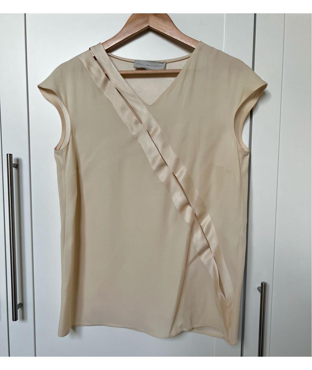 STELLA MCCARTNEY Бежевая блузы, фото 2