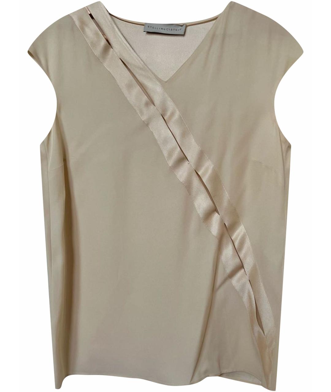 STELLA MCCARTNEY Бежевая блузы, фото 1