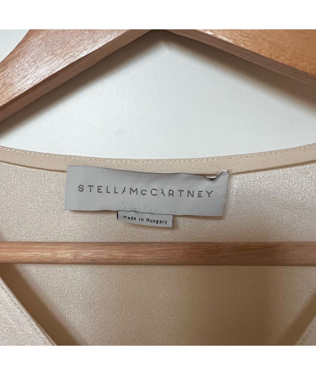 STELLA MCCARTNEY Бежевая блузы, фото 4