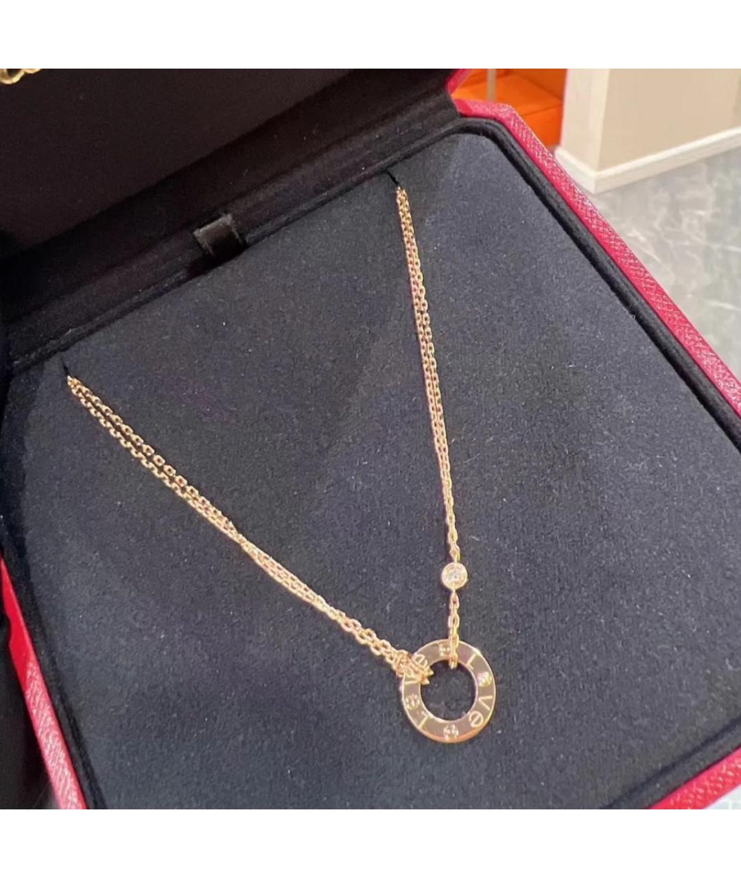 CARTIER Золотая подвеска из розового золота, фото 2