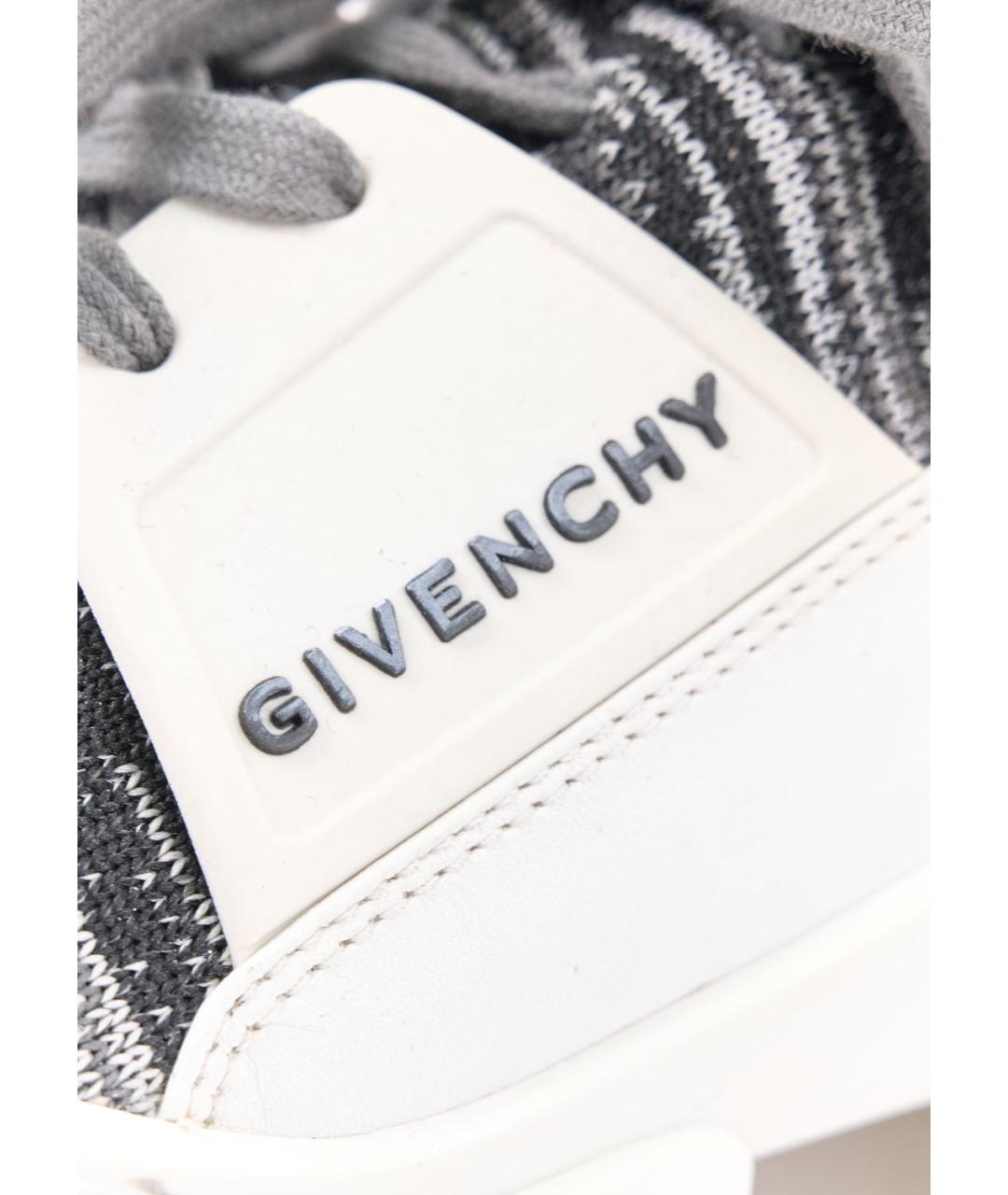 GIVENCHY Серые текстильные кроссовки, фото 3