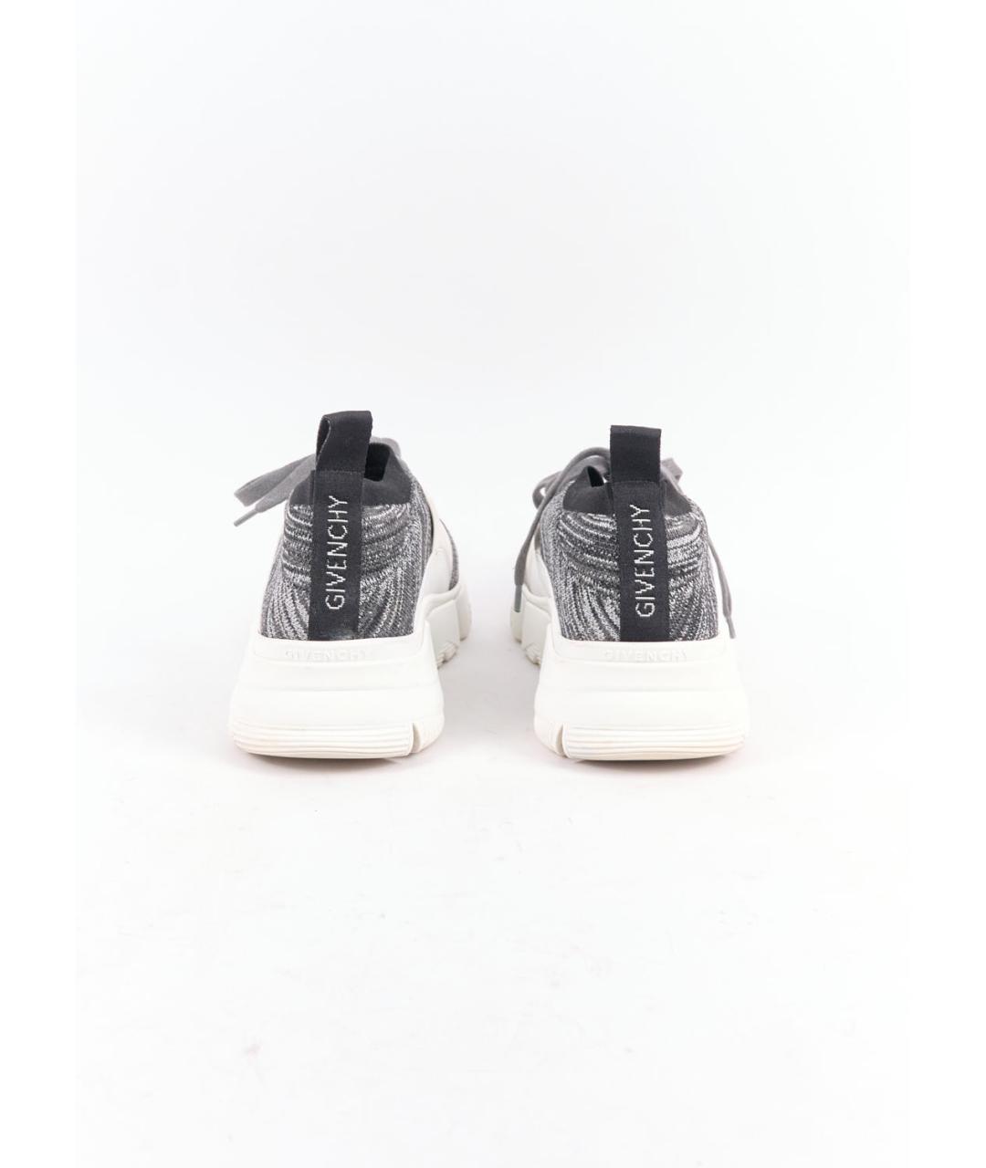 GIVENCHY Серые текстильные кроссовки, фото 4