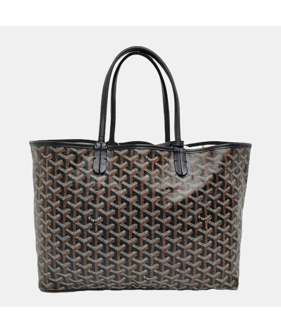 GOYARD Черная сумка тоут, фото 4