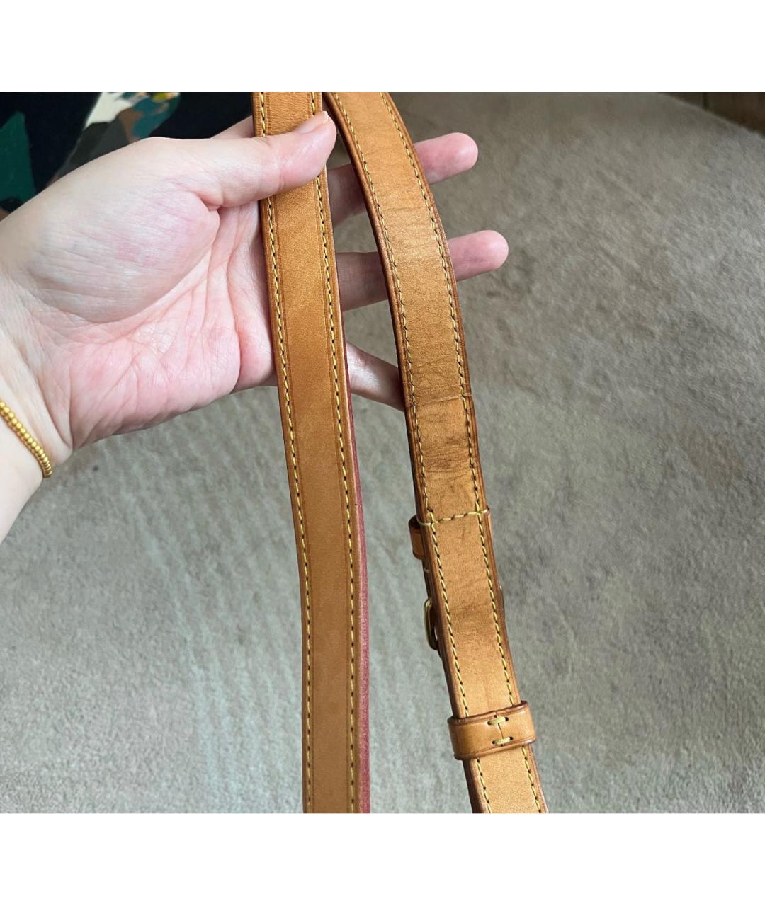 LOUIS VUITTON Коричневая сумка тоут, фото 7