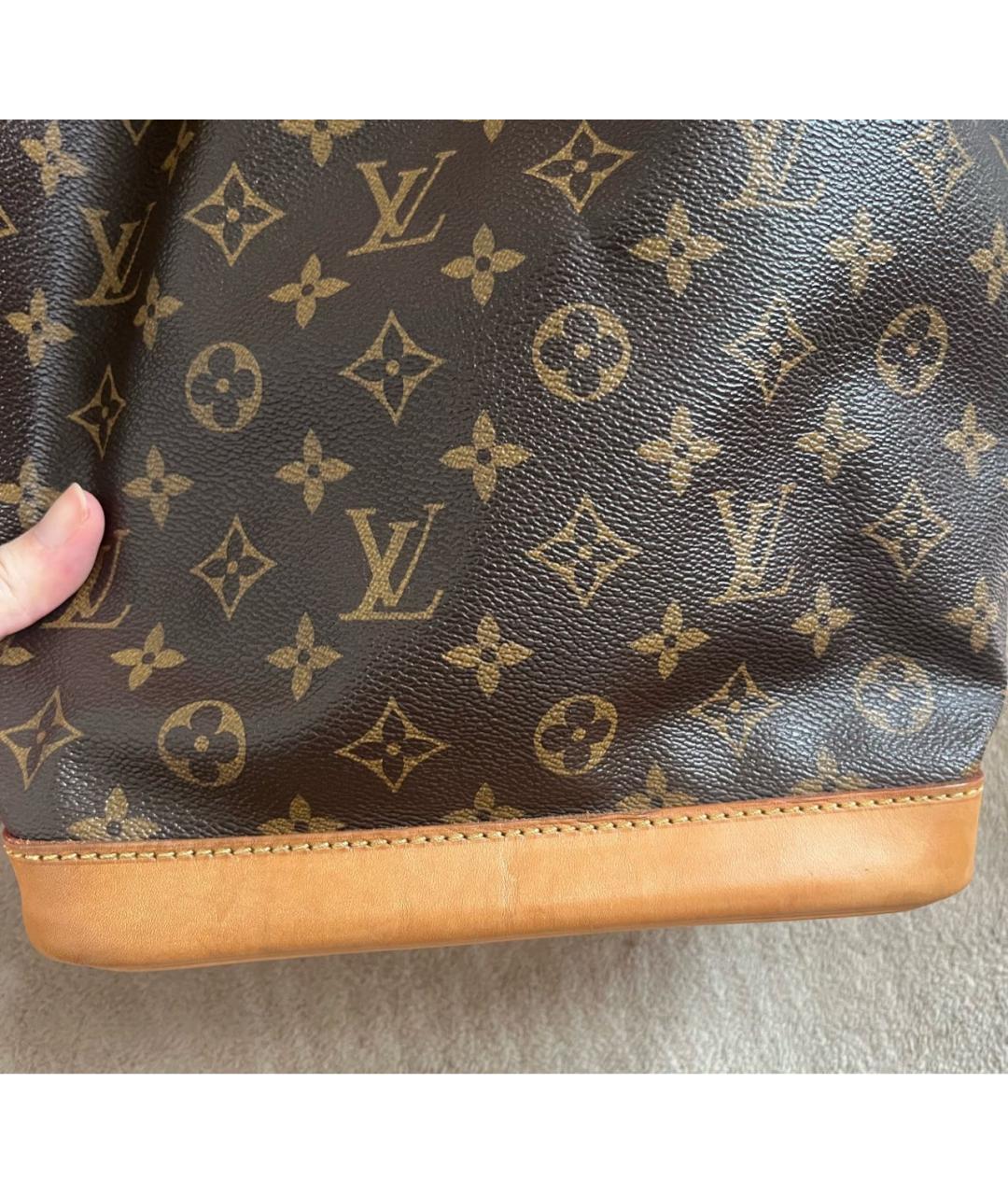 LOUIS VUITTON Коричневая сумка тоут, фото 4
