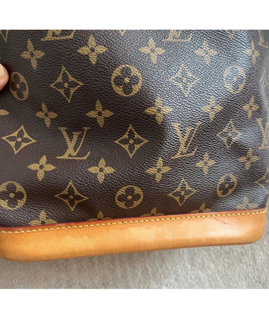 LOUIS VUITTON Коричневая сумка тоут, фото 5
