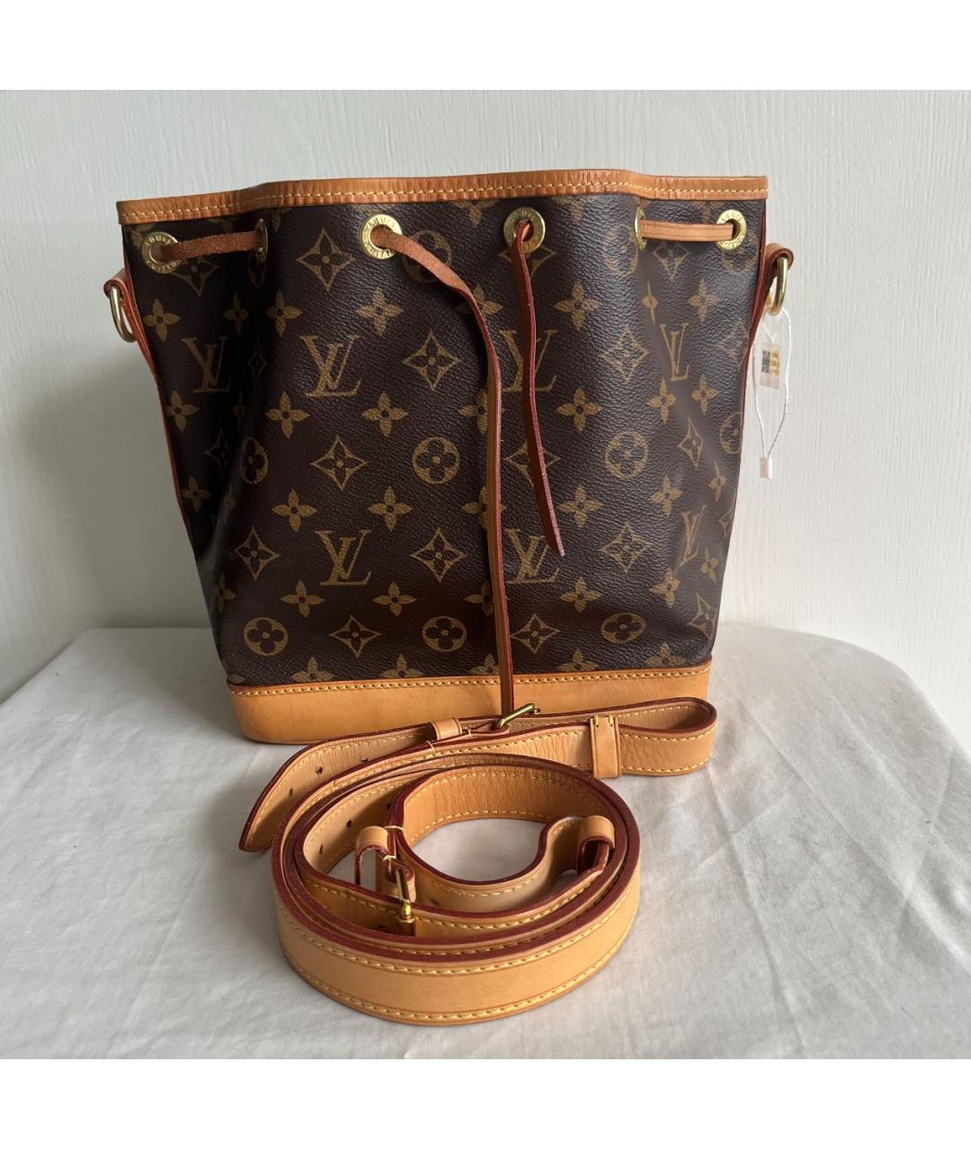 LOUIS VUITTON Коричневая сумка тоут, фото 9