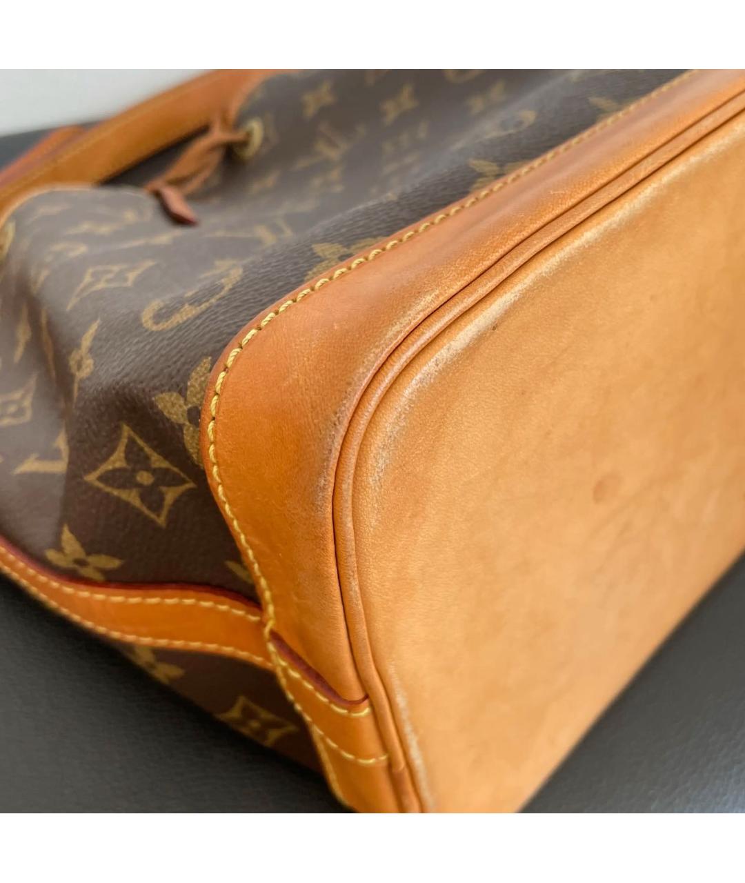LOUIS VUITTON Коричневая сумка тоут, фото 7