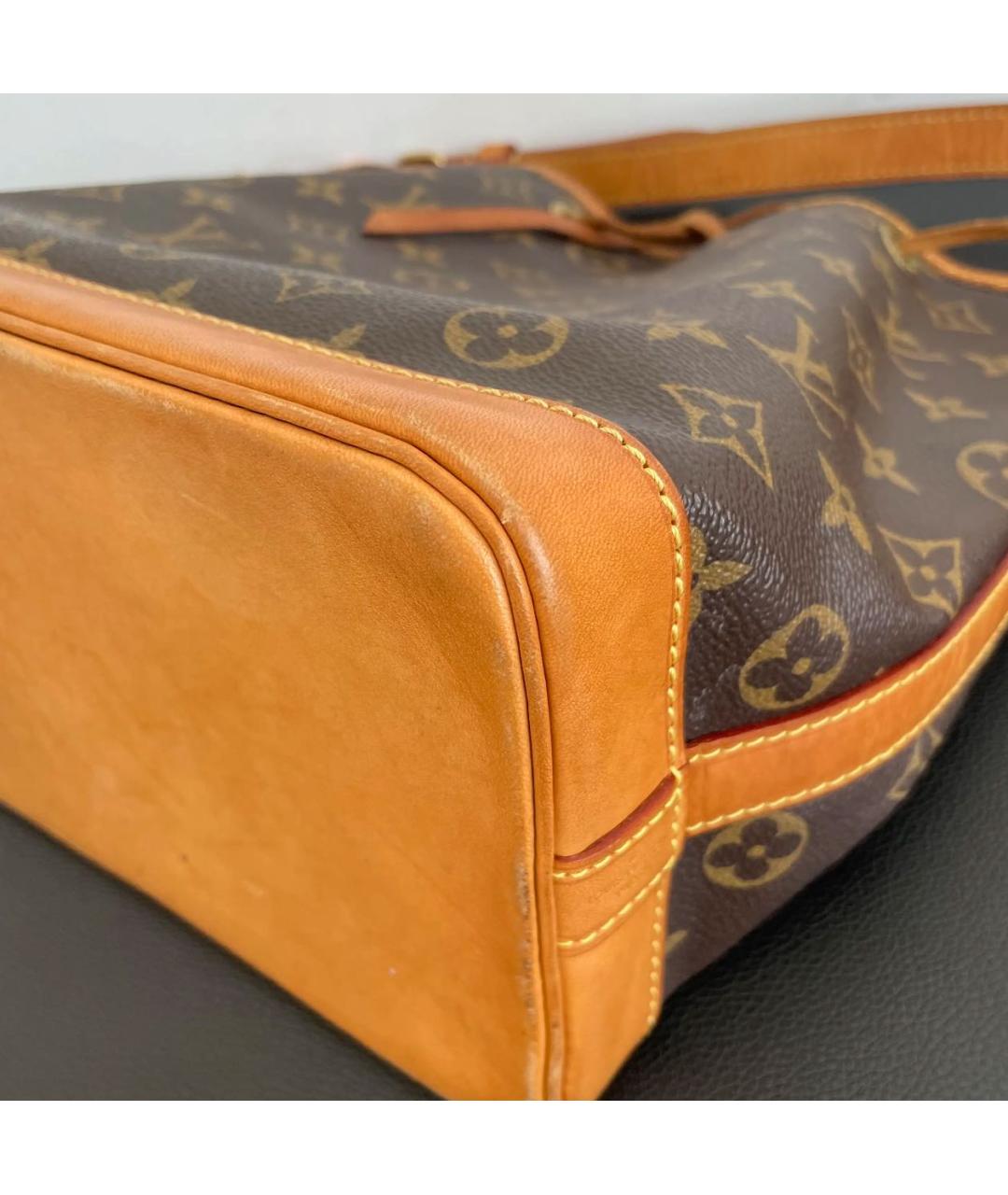 LOUIS VUITTON Коричневая сумка тоут, фото 8