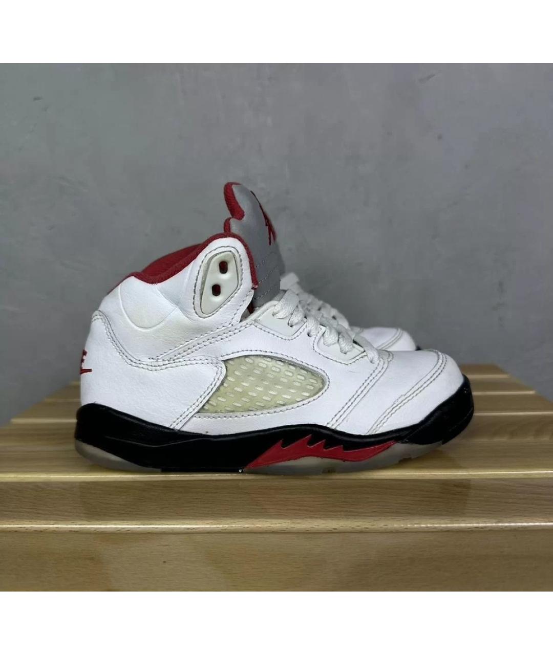 JORDAN Белые ботинки, фото 4