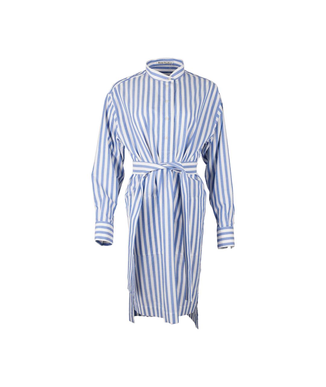 ACNE STUDIOS Мульти хлопковое повседневное платье, фото 6