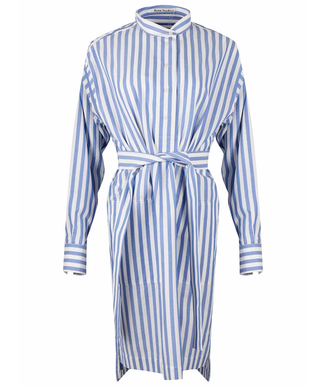 ACNE STUDIOS Мульти хлопковое повседневное платье, фото 1