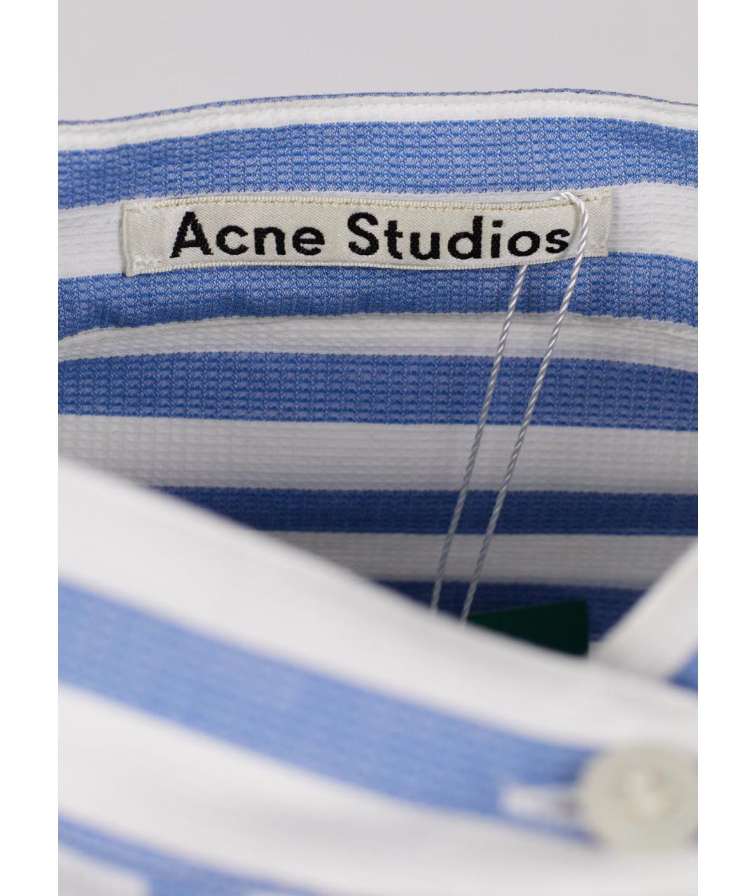 ACNE STUDIOS Мульти хлопковое повседневное платье, фото 3
