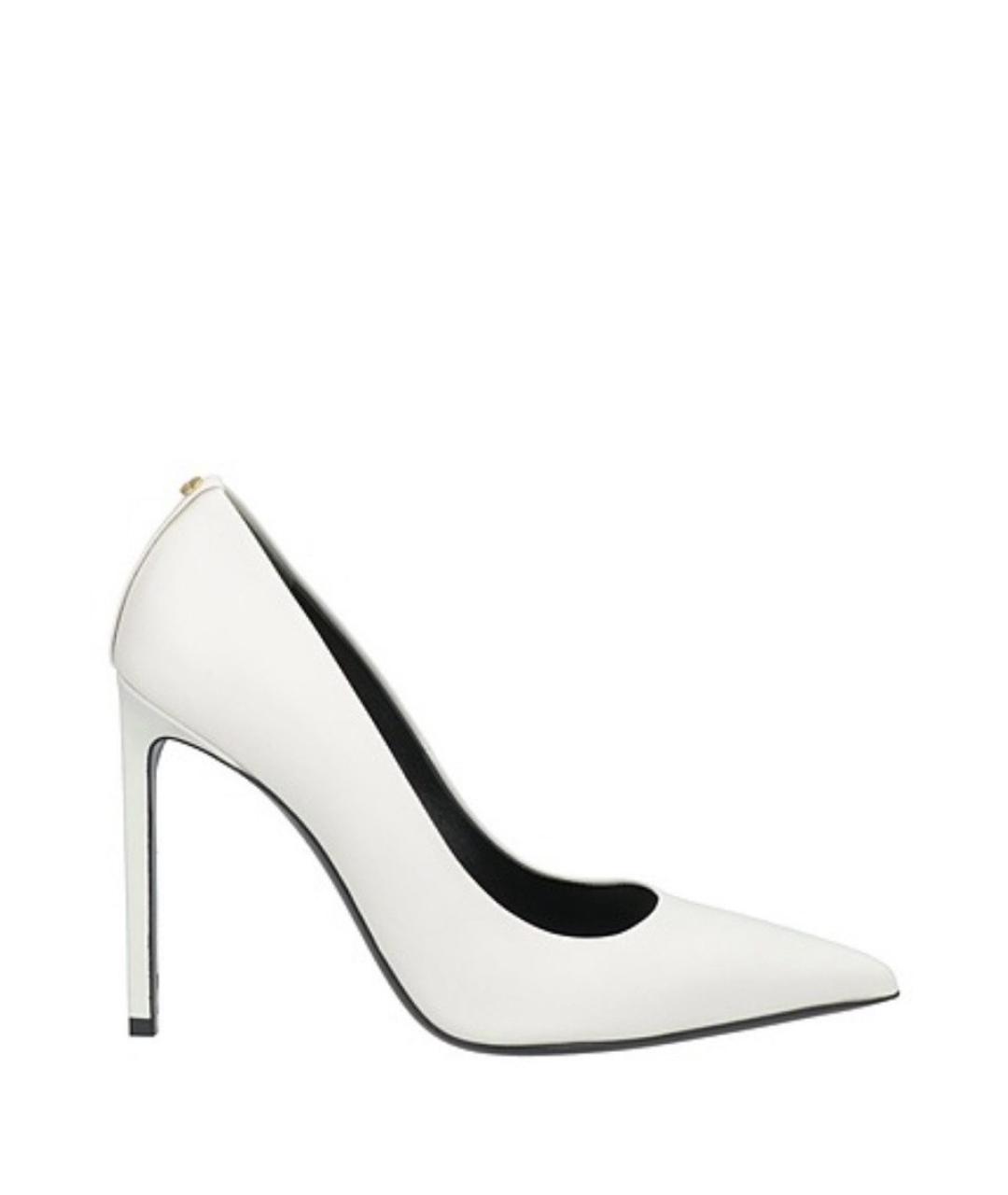 TOM FORD Белые кожаные туфли, фото 3