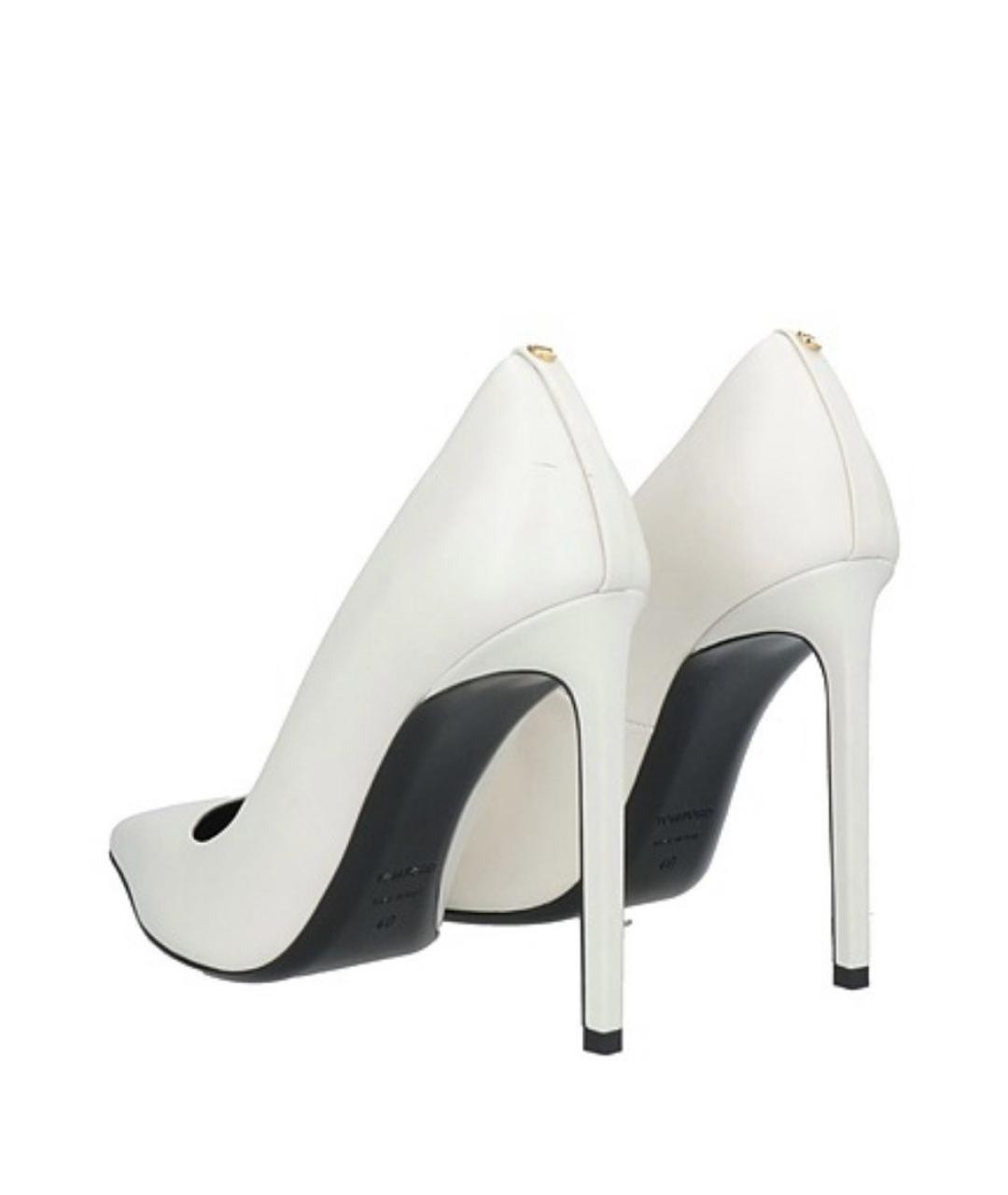 TOM FORD Белые кожаные туфли, фото 4