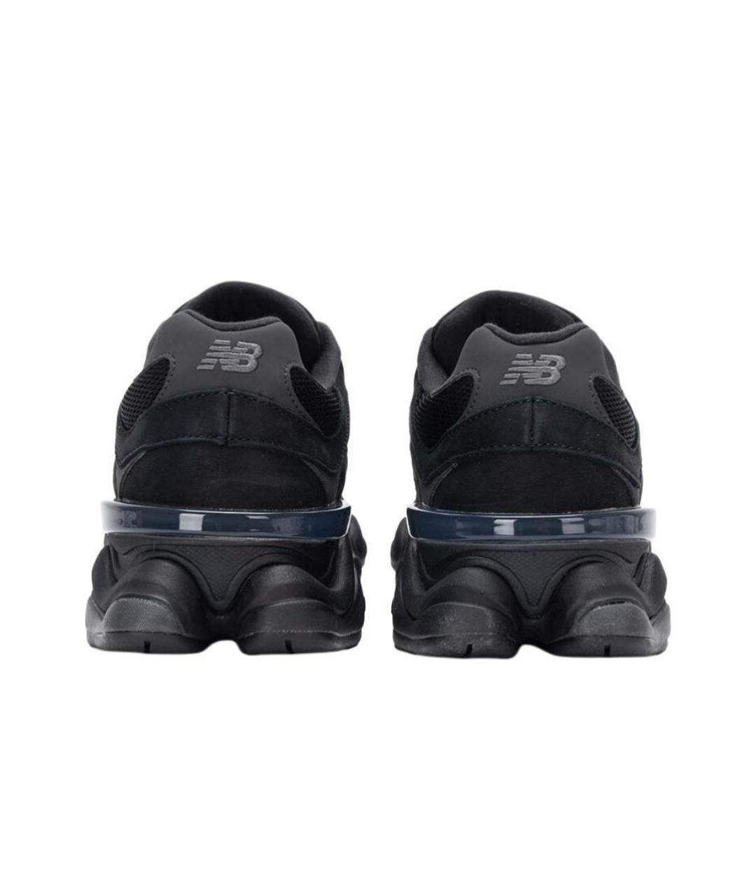 NEW BALANCE Черные замшевые низкие кроссовки / кеды, фото 5