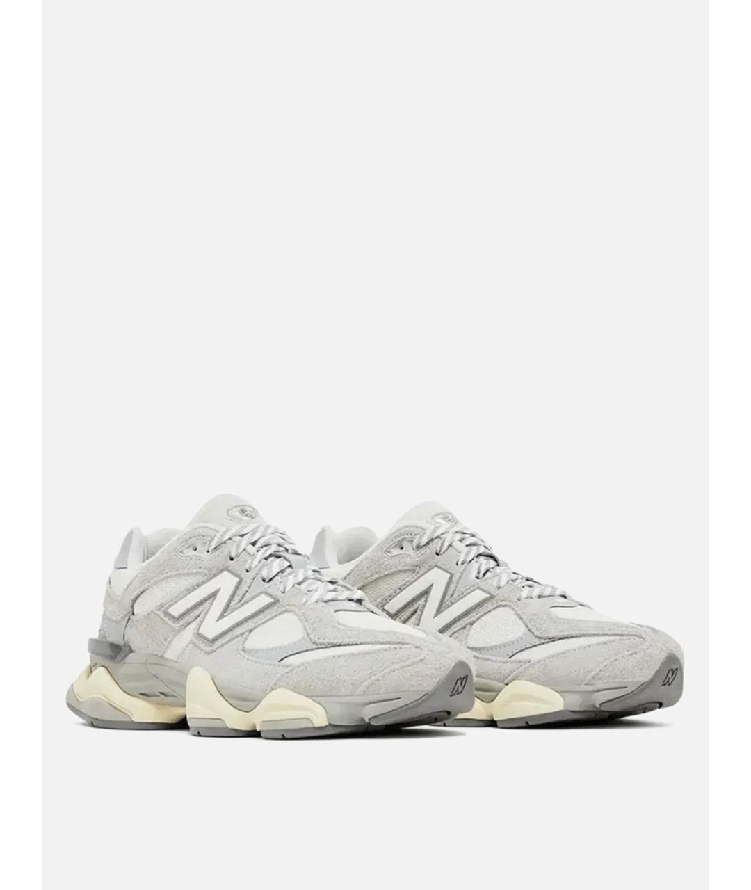 NEW BALANCE Серые замшевые кроссовки, фото 3
