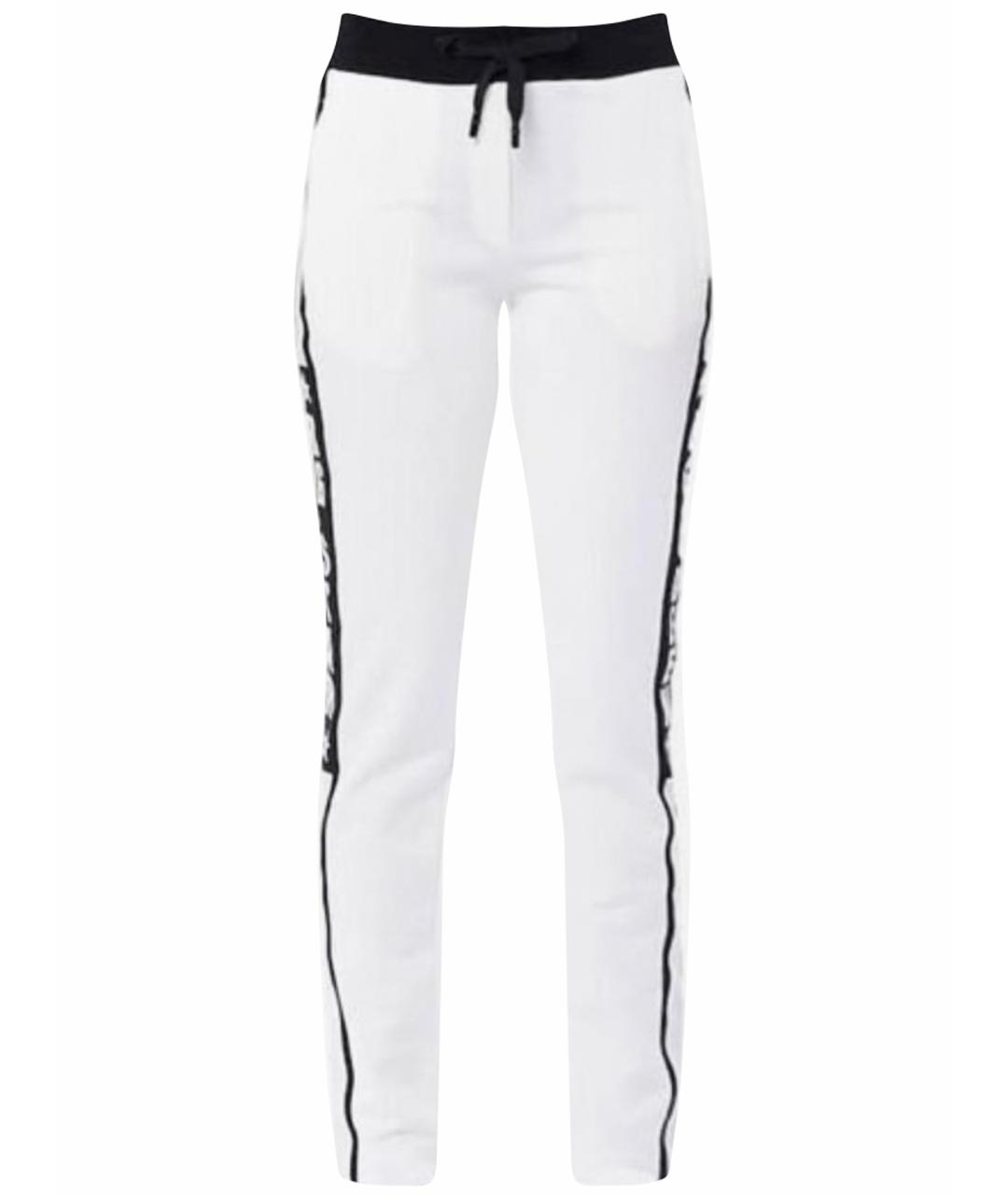 DOLCE&GABBANA Белые вискозные спортивные брюки и шорты, фото 1