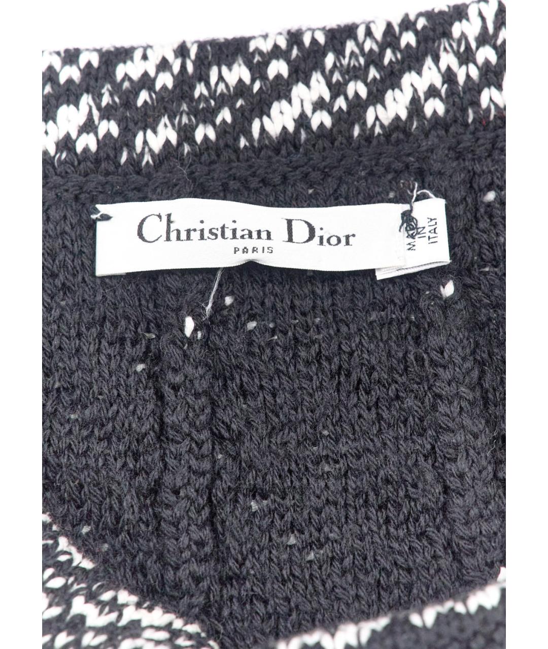 CHRISTIAN DIOR Мульти шерстяная юбка миди, фото 3