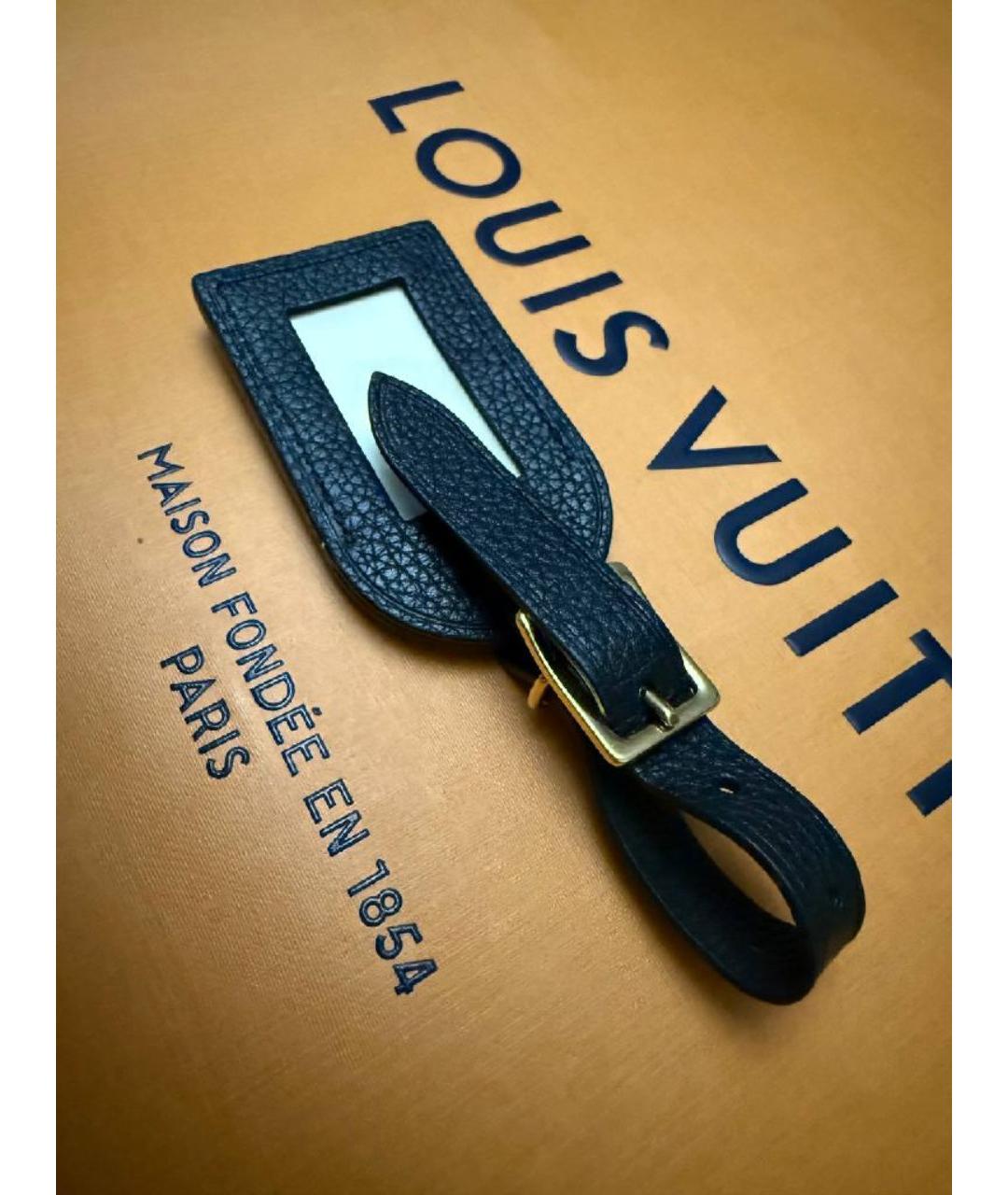 LOUIS VUITTON Черный брелок, фото 2