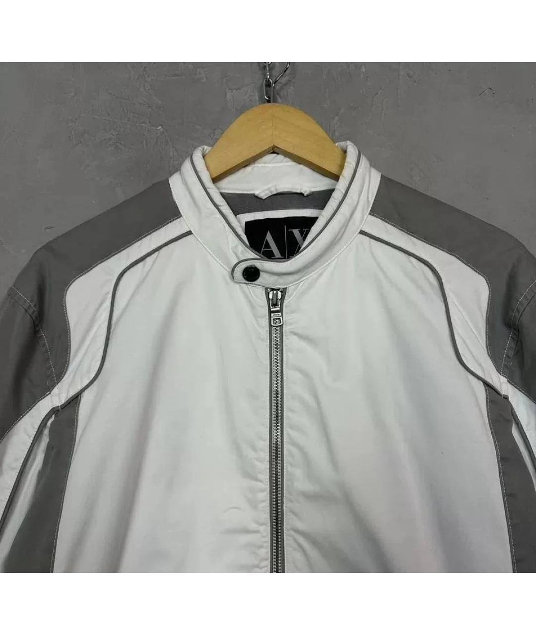 ARMANI EXCHANGE Белая хлопковая куртка, фото 2