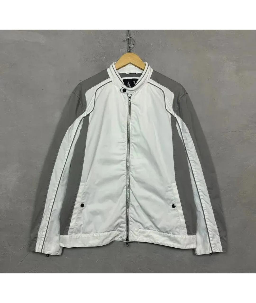 ARMANI EXCHANGE Белая хлопковая куртка, фото 7