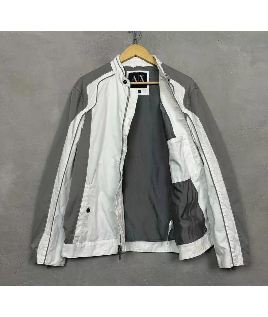 ARMANI EXCHANGE Белая хлопковая куртка, фото 4