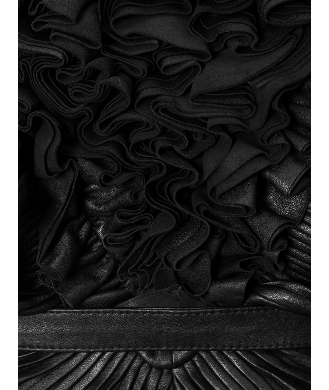 GIVENCHY Черная кожаная блузы, фото 3