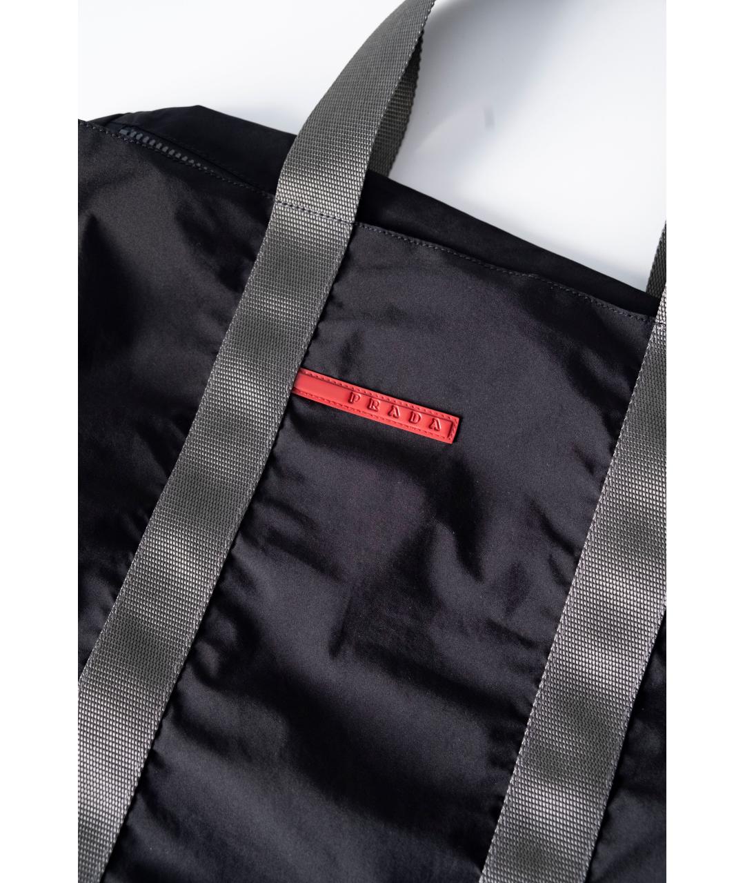 PRADA Черная сумка тоут, фото 3