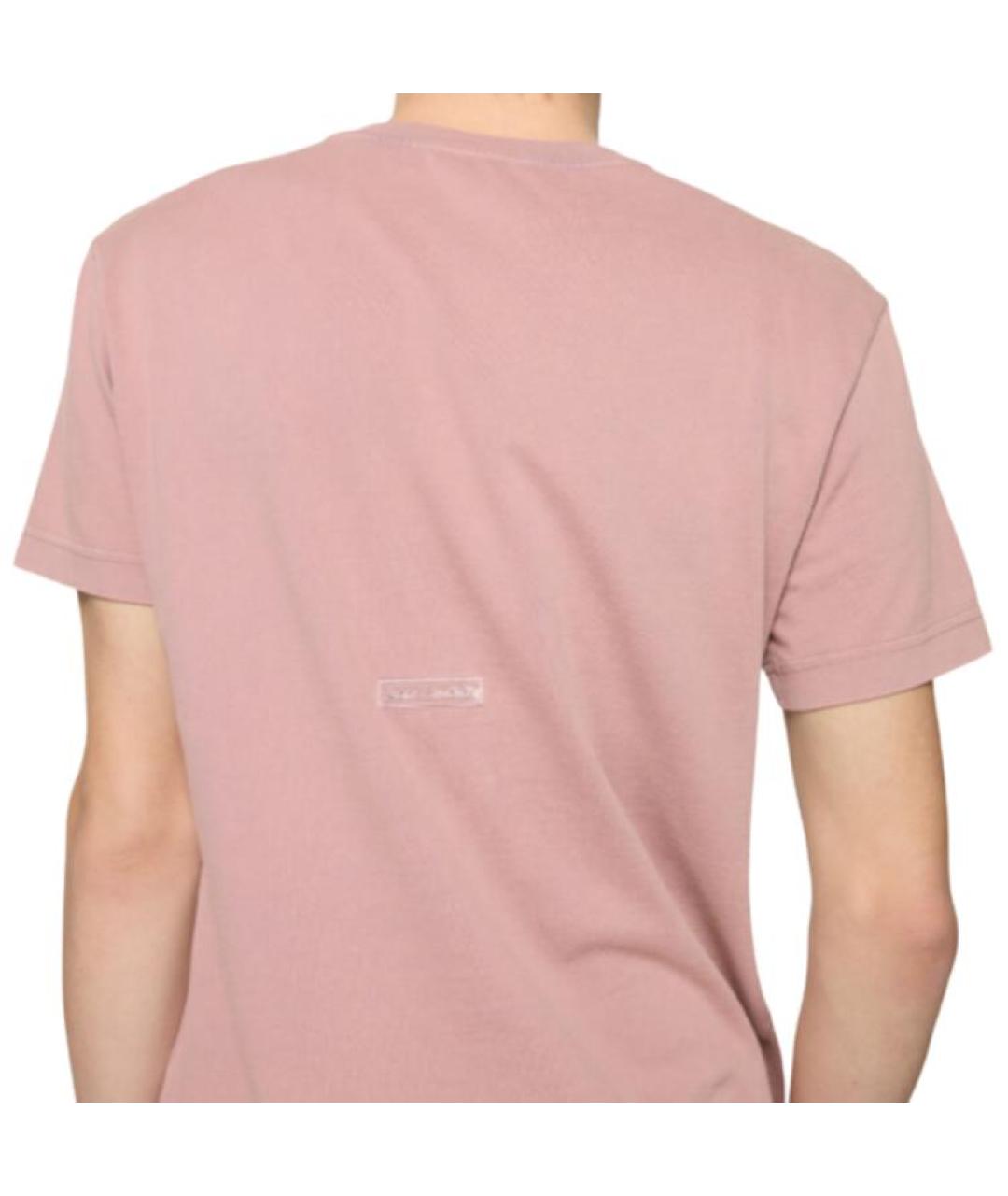 ACNE STUDIOS Розовая футболка, фото 5