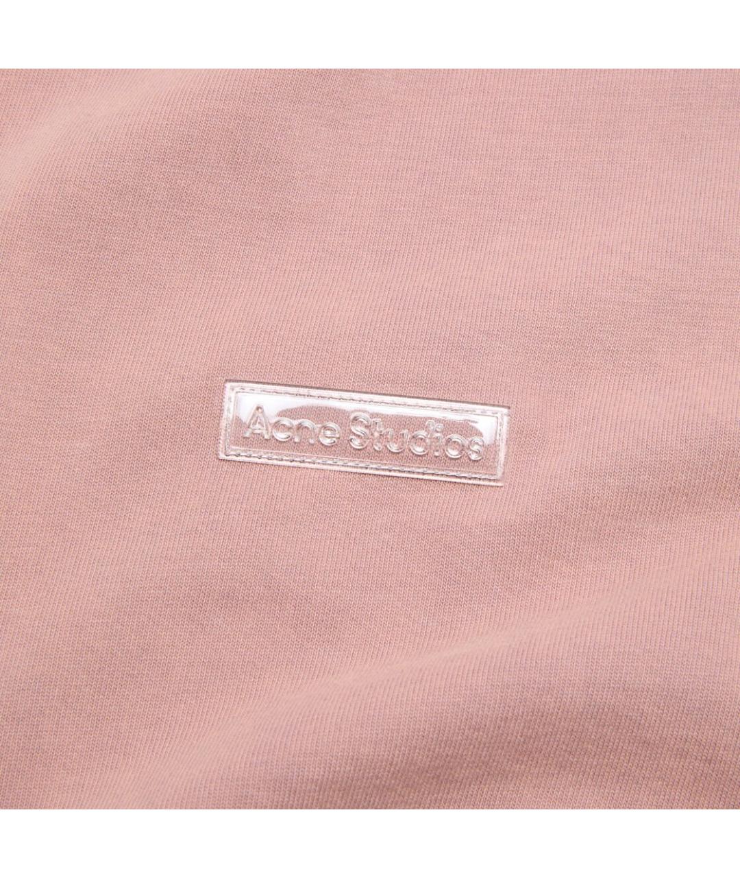ACNE STUDIOS Розовая футболка, фото 4