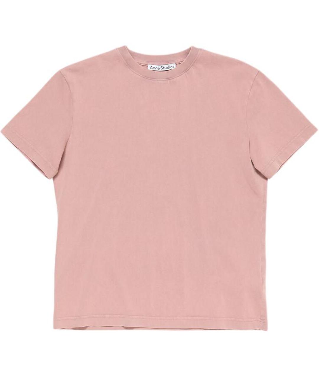 ACNE STUDIOS Розовая футболка, фото 1