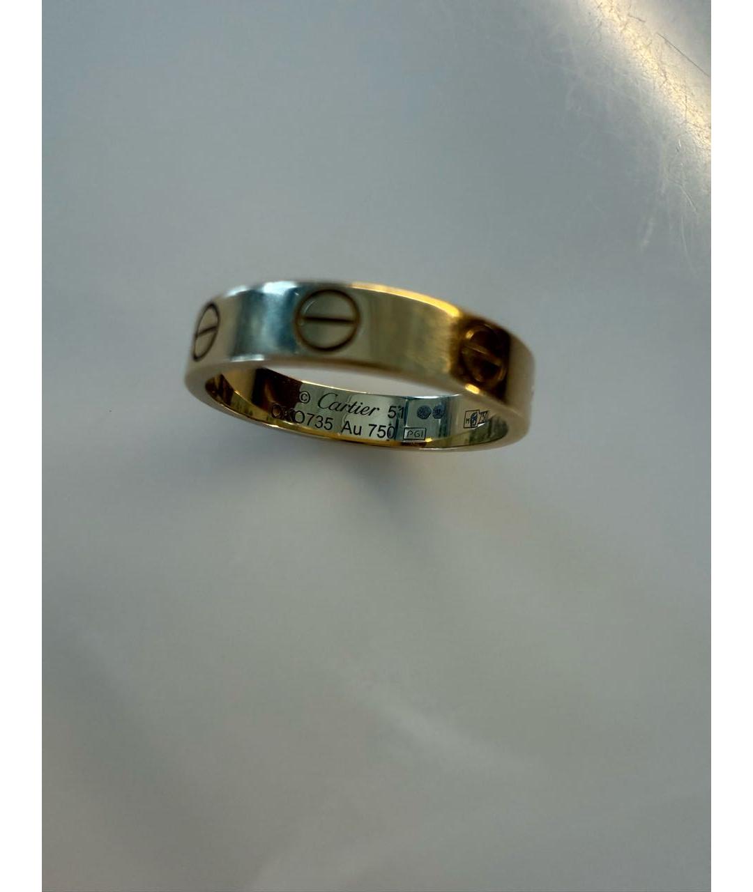 CARTIER Золотое кольцо из желтого золота, фото 3