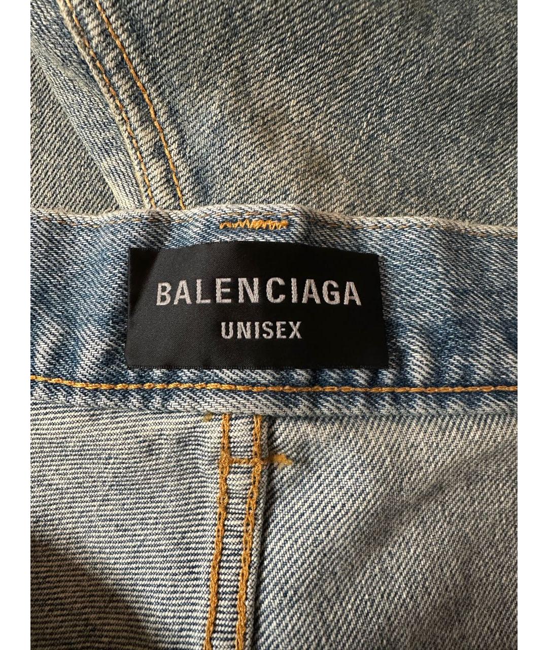 BALENCIAGA Синие джинсы, фото 5