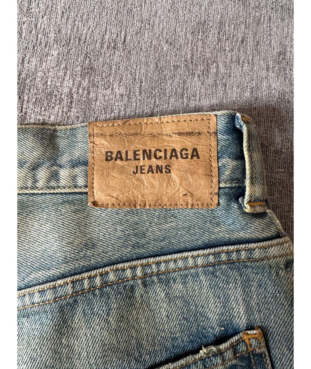 BALENCIAGA Синие джинсы, фото 4