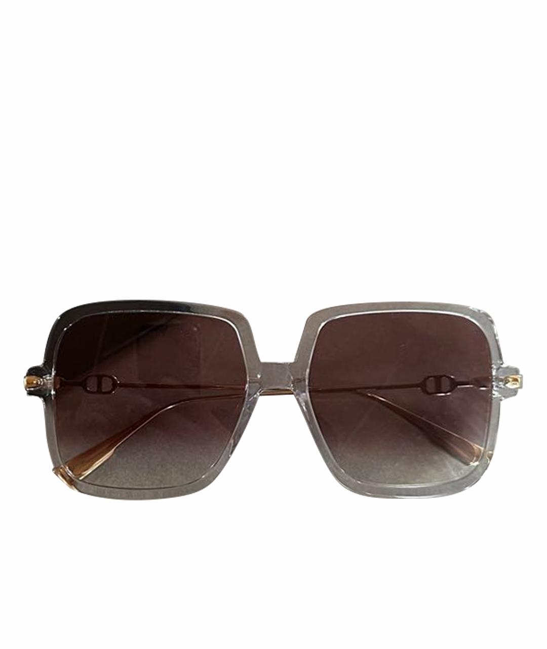 CHRISTIAN DIOR Розовые пластиковые солнцезащитные очки, фото 1