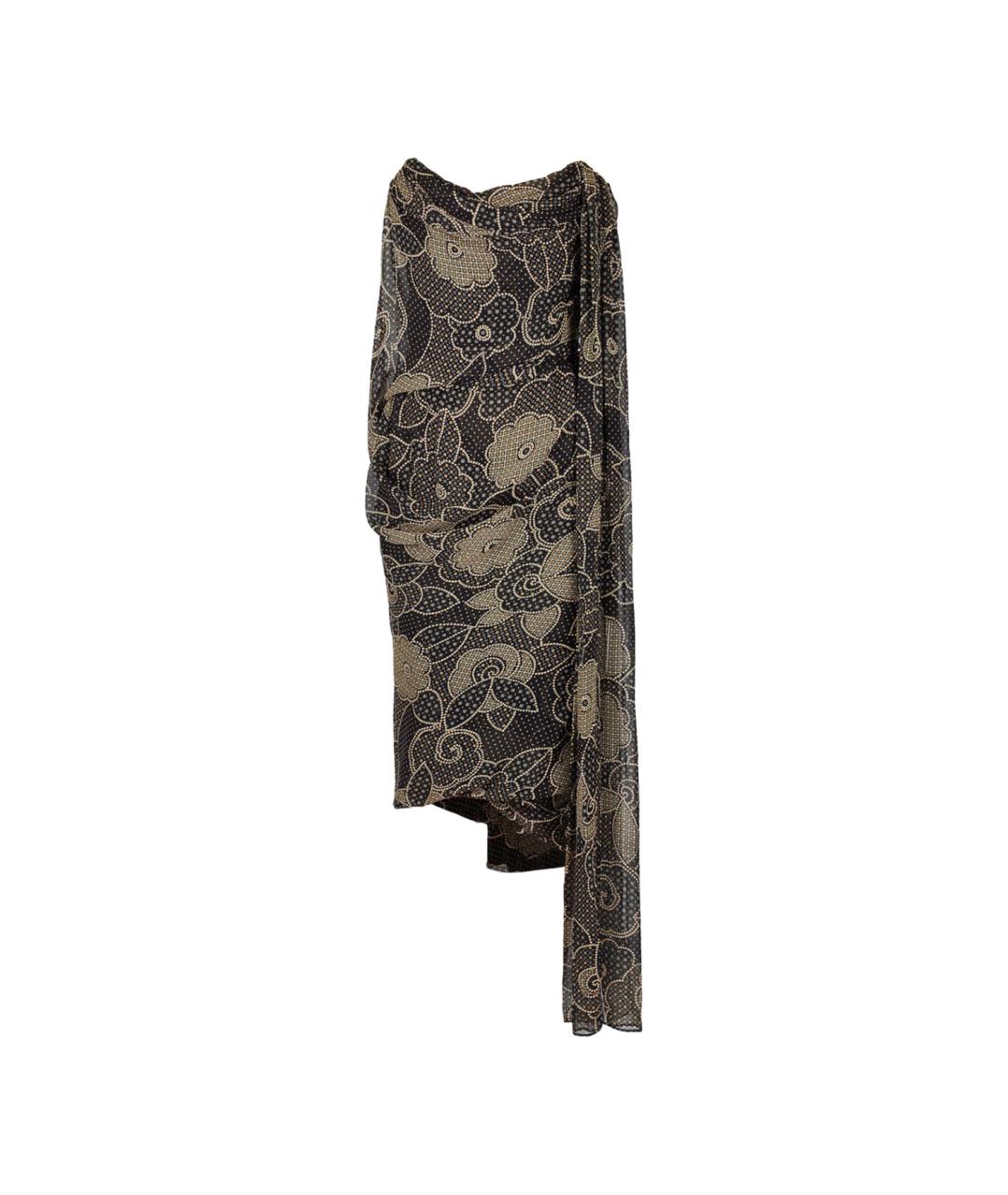 VIVIENNE WESTWOOD Мульти шелковое коктейльное платье, фото 1