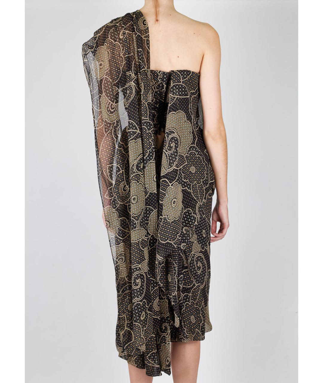 VIVIENNE WESTWOOD Мульти шелковое коктейльное платье, фото 5