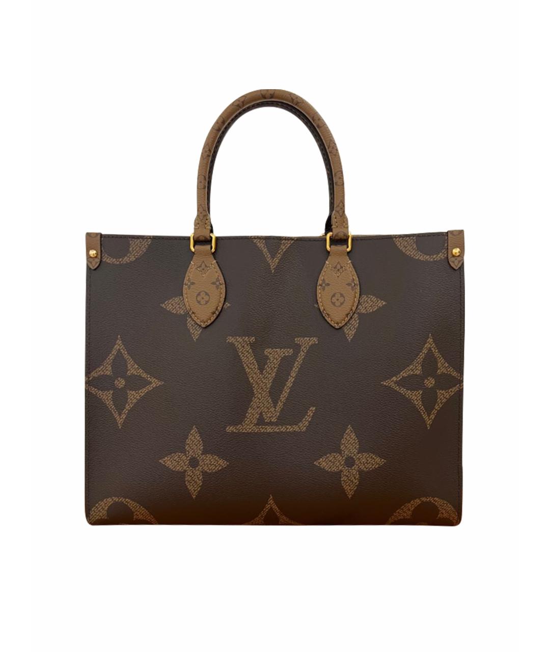 LOUIS VUITTON Коричневая сумка тоут, фото 1