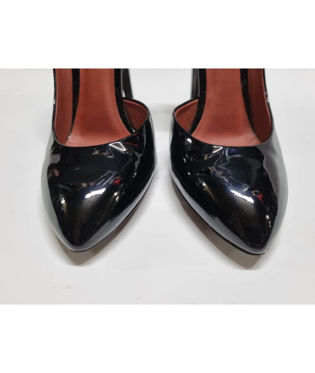 BOTTEGA VENETA Черные туфли из лакированной кожи, фото 7