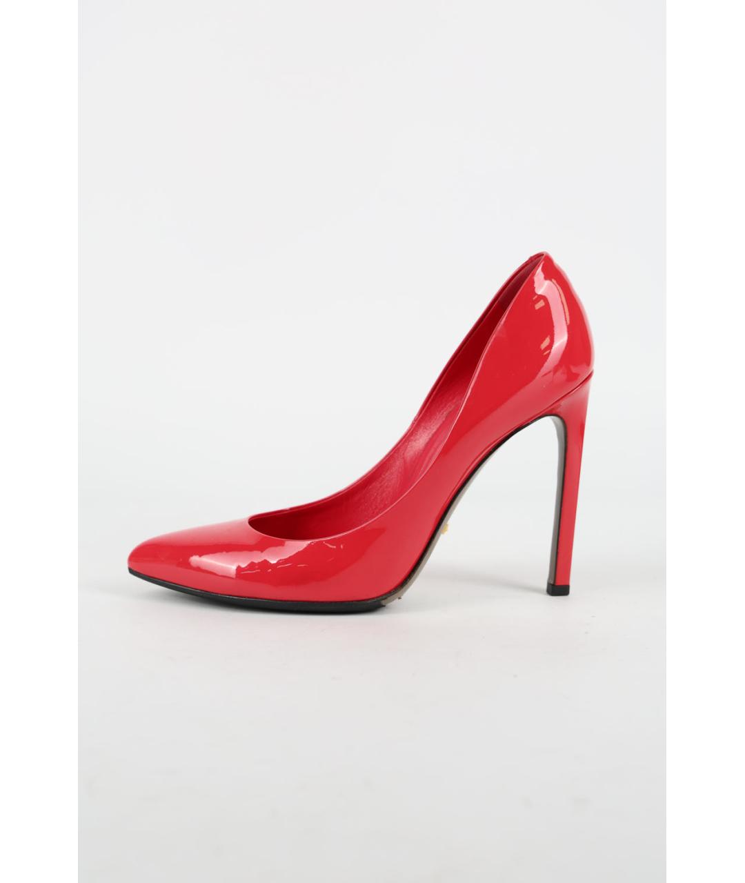 GUCCI Красные туфли из лакированной кожи, фото 10